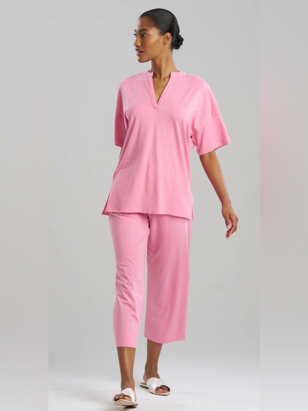 Natori Breeze Top - Aurora Pink
